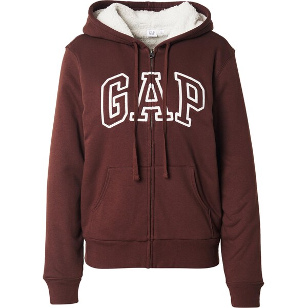 GAP Tepláková bunda HERITAGE hnedá 65814996