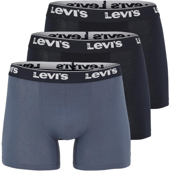 LEVIS Boxerky námornícka modrá / modrosivá / biela 65311273