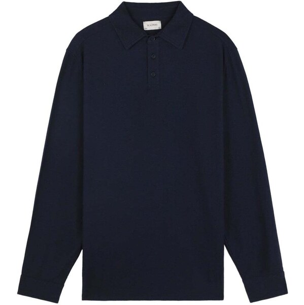 Scalpers Tričko námornícka modrá 65885601