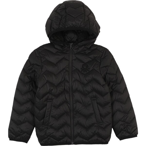 UNITED COLORS OF BENETTON Prechodná bunda čierna 66038389