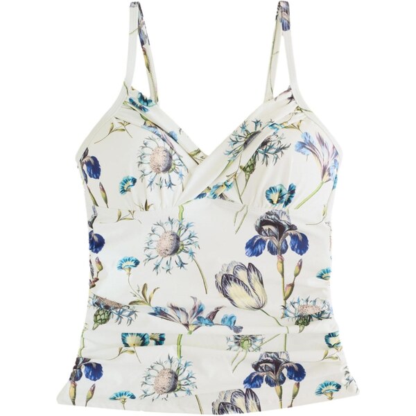 Next Tankinový top modrá / zelená / biela 65888074