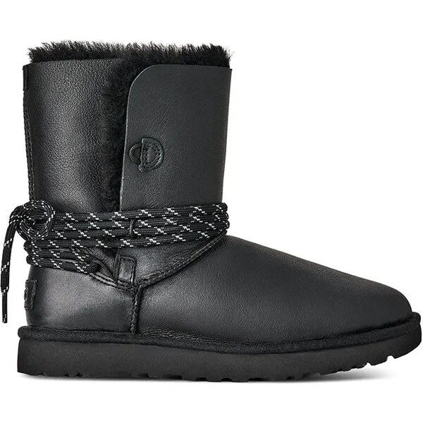 Kožené snehule UGG Bailey Tie Lthr 65323462