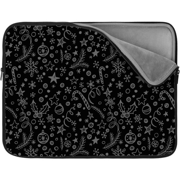Sablio Obal na notebook Vianoce na čiernej 65430216