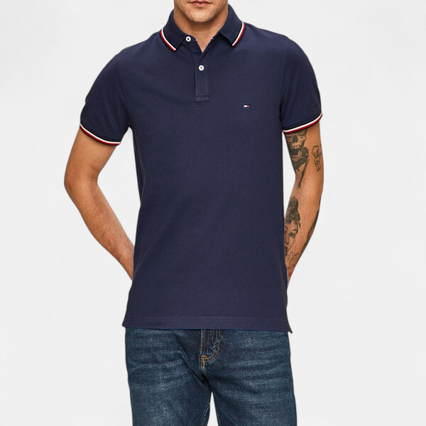 Pánské modré polo triko Tommy Hilfiger 56387 65317576