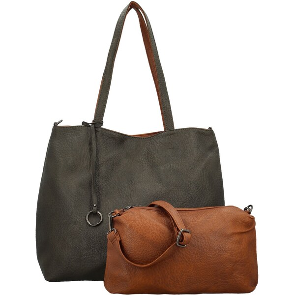 Dámsky set kabeliek tmavo zelený/hnedý - MaxFly Areti zelená 65349985