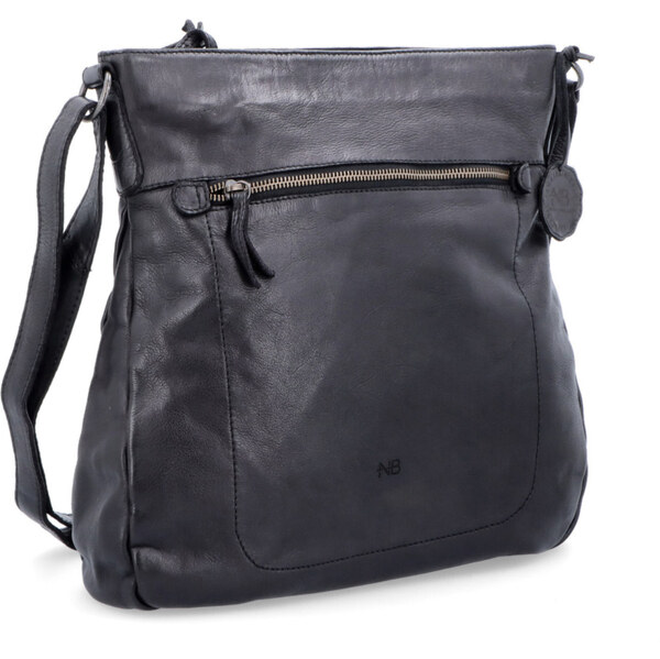 Kožená kabelka crossbody Noelia Bolger čierna NB 2004 C 17715554