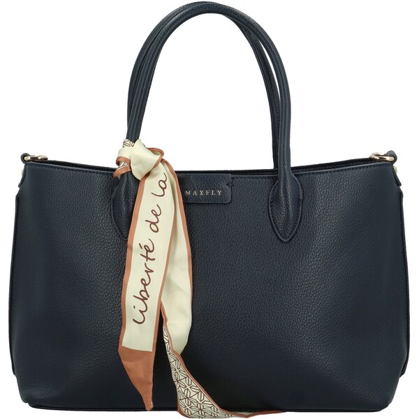 Dámska kabelka do ruky tmavo modrá - MaxFly Heike tmavo modra 65349996