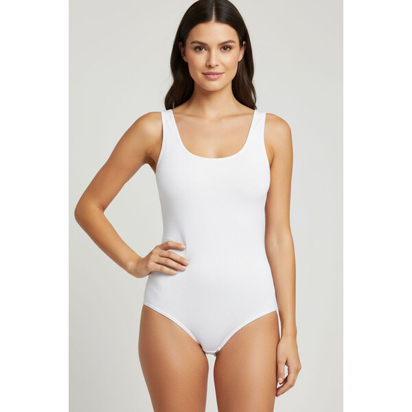 Glara Bavlnené body bez rukávov 30528304