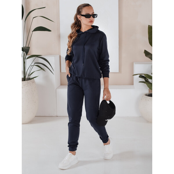 BASIC Tmavomodrá teplákovka s kapucňou MIGEL AY0813 39461260