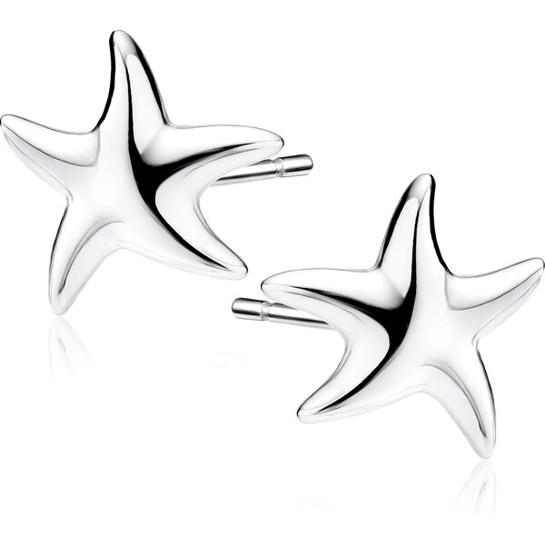 Olivie Stříbrné náušnice HVĚZDICE 9859 65359821