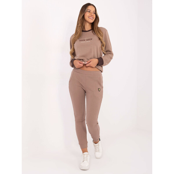 RELEVANCE Sweatpants-RV-DR-9602.50-dark beige 65388961