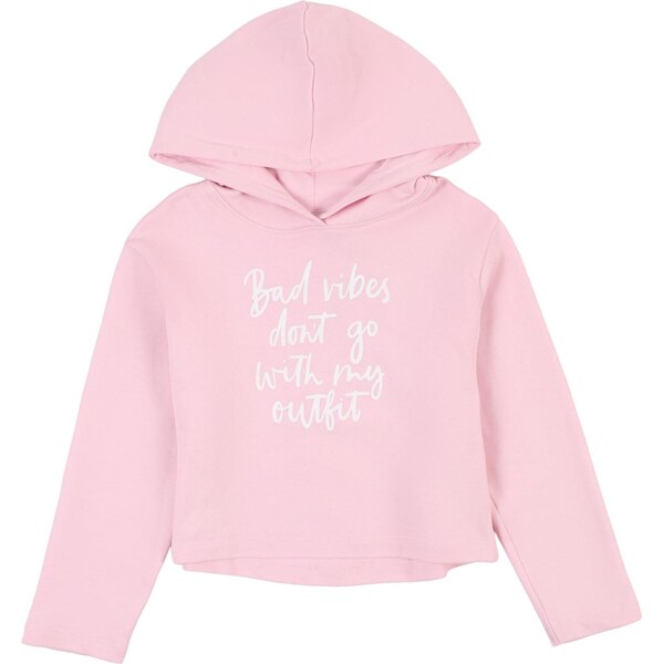 NAME IT Mikina NKFVIALA ružová / biela 65323907