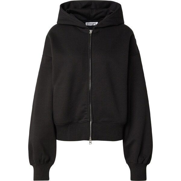 WEEKDAY Tepláková bunda Yoshi čierna 65323909