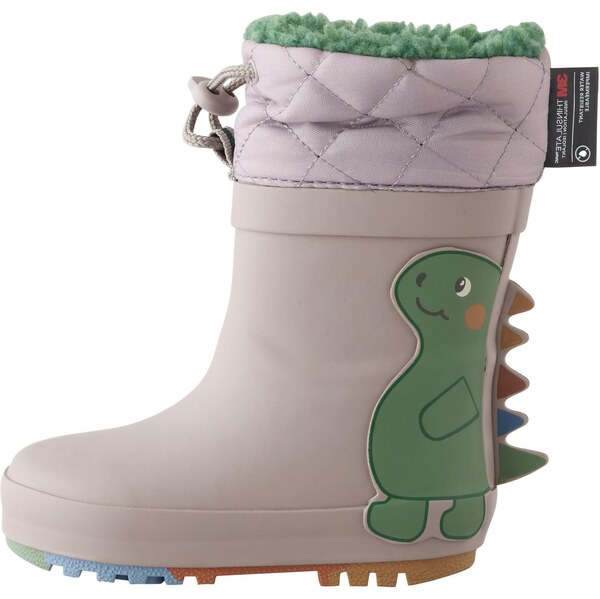 Next Gumáky sivá / zelená / pastelovo fialová 65885236