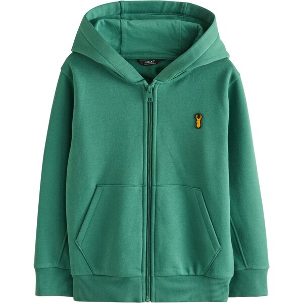 Next Tepláková bunda zelená 65905757