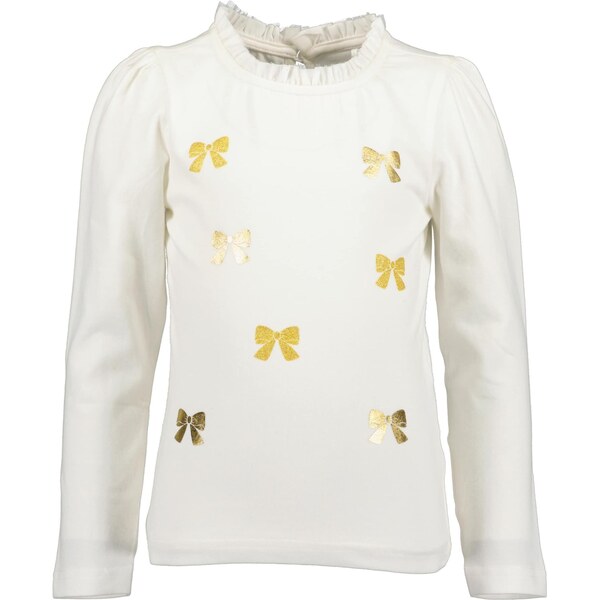 BLUE SEVEN Tričko zlatá / šedobiela 65843744