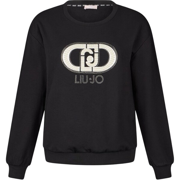 Liu Jo Mikina čierna / biela 65323543