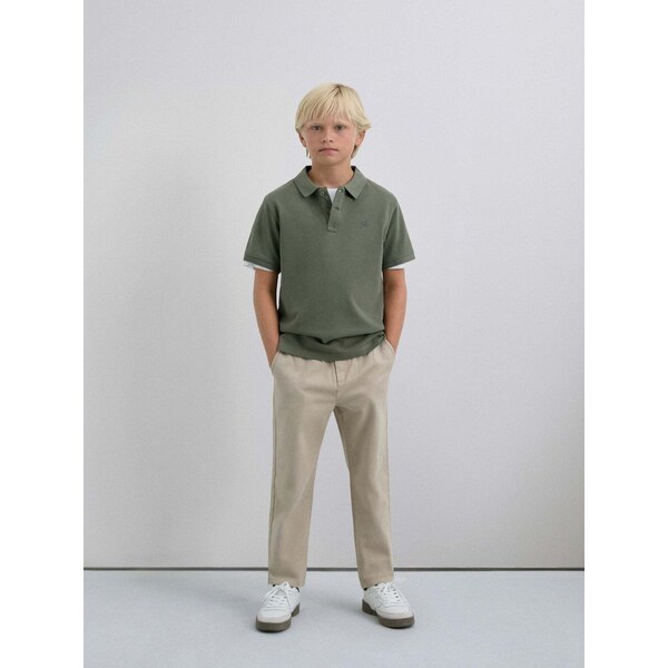 Scalpers Košeľa zelená / kaki 65886309