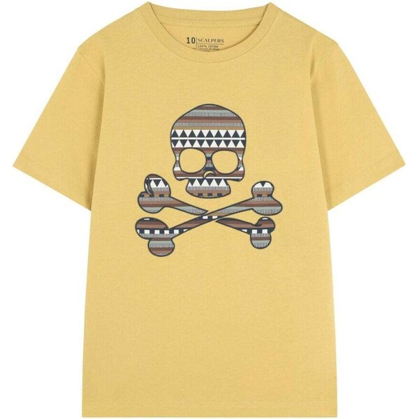 Scalpers Funkčné tričko žltá / horčicová 65661028