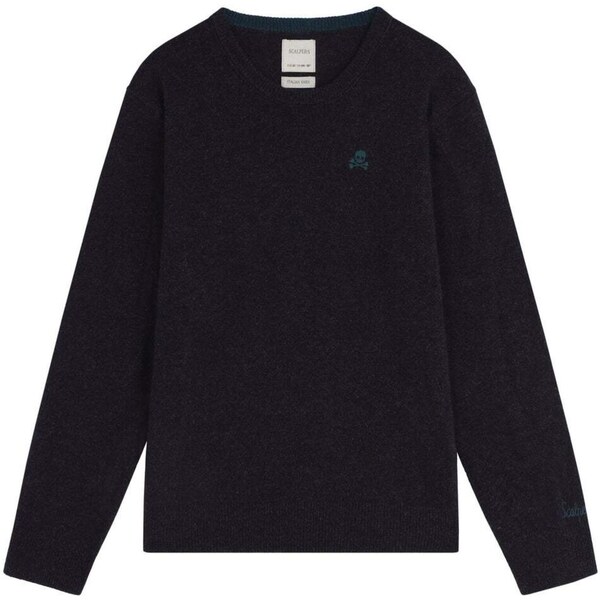 Scalpers Sveter modrá / námornícka modrá 65888492