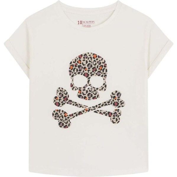 Scalpers Funkčné tričko biela 65661029