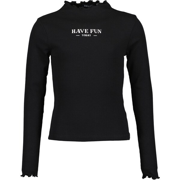 BLUE SEVEN Tričko čierna / biela 65844021