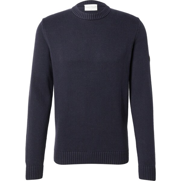 Bruun & Stengade Sveter Thorstein námornícka modrá 65835559