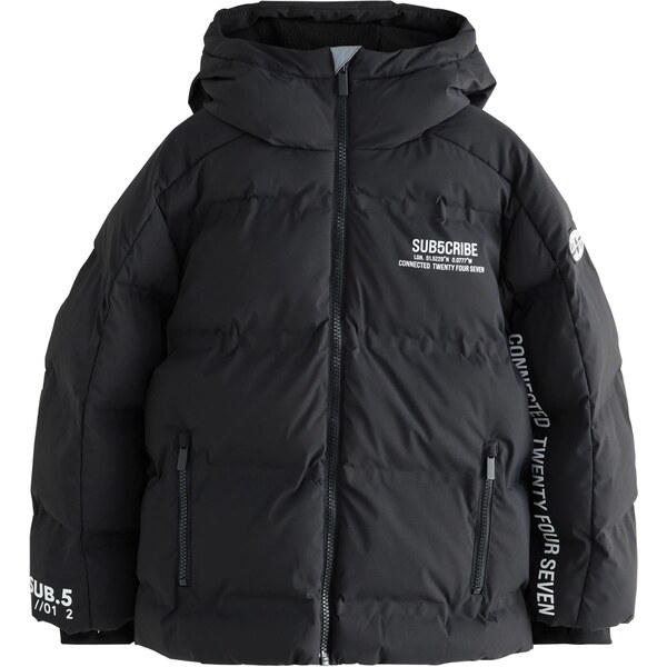 Next Kabát čierna / biela 65886728