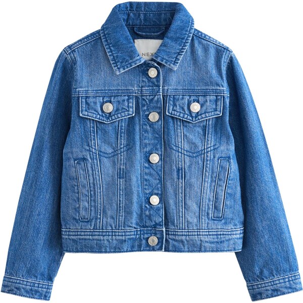 Next Prechodná bunda modrá denim 65661070