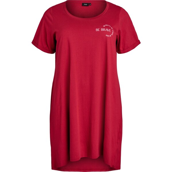 Zizzi Nočná košieľka MALLY ružová / červená 65365557