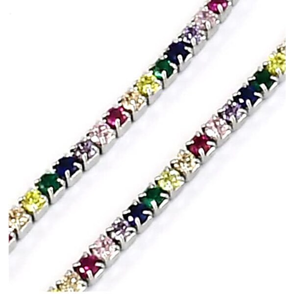 Strieborný náramok Glare 321 65331091