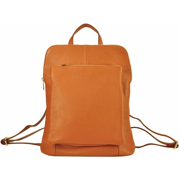 Patrizia Piu Kožený batoh Patrizia Piu Olivie camel 21953041