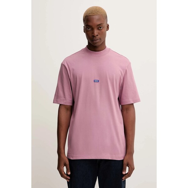 Bavlnené tričko Hugo Blue Nieros 65343792