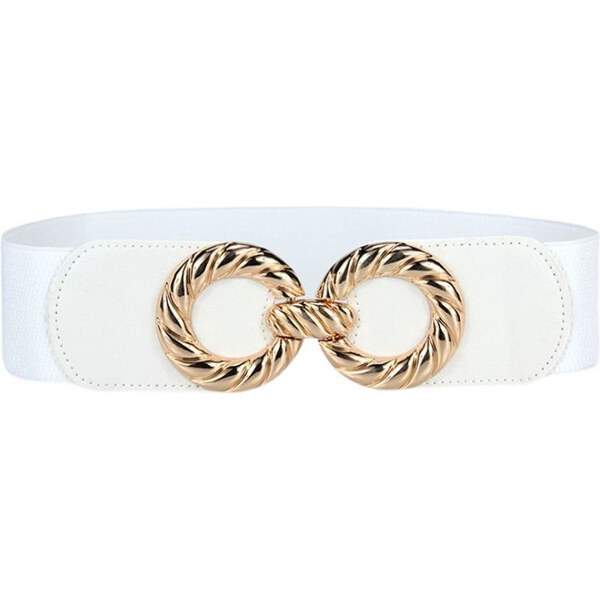 Lifestyle Dámsky pružný elastický opasok na šaty Antanas Biely 65228279