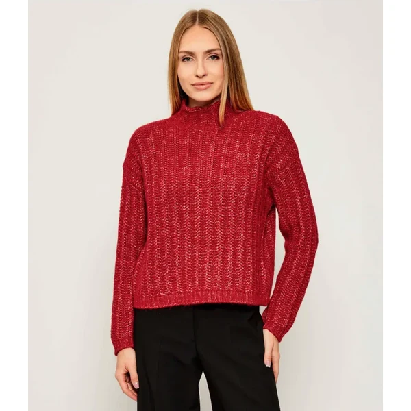 HUGO Polorolák Safineyny | Loose fit | s prímesou vlny 65349490