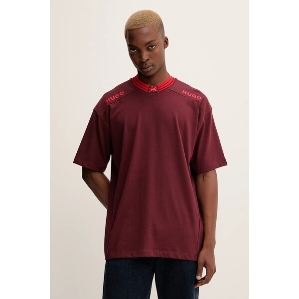 Bavlnené tričko HUGO Dydall_RB 65353714