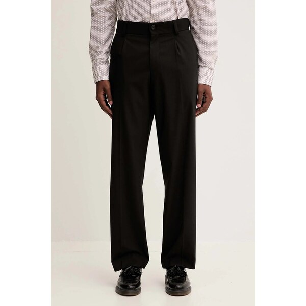 Nohavice s prímesou vlny HUGO Flips251X 65353738