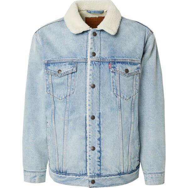 LEVIS Prechodná bunda nebielená / svetlomodrá 65353216