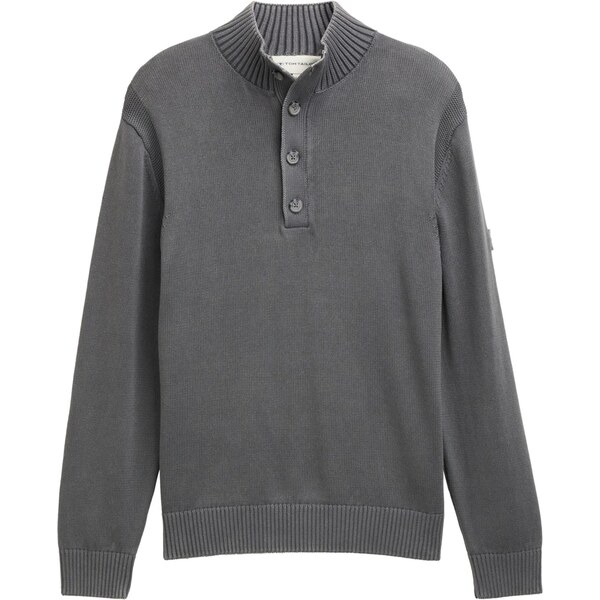 TOM TAILOR Sveter tmavosivá 65475012