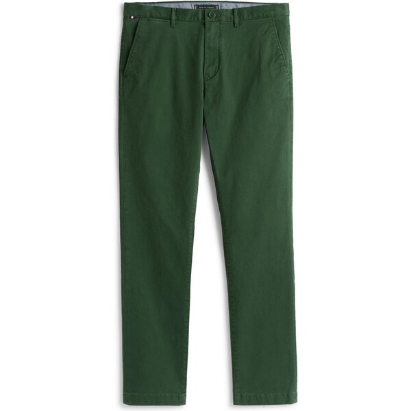 TOMMY HILFIGER Chino nohavice DENTON ESSENTIAL tmavozelená 65387954