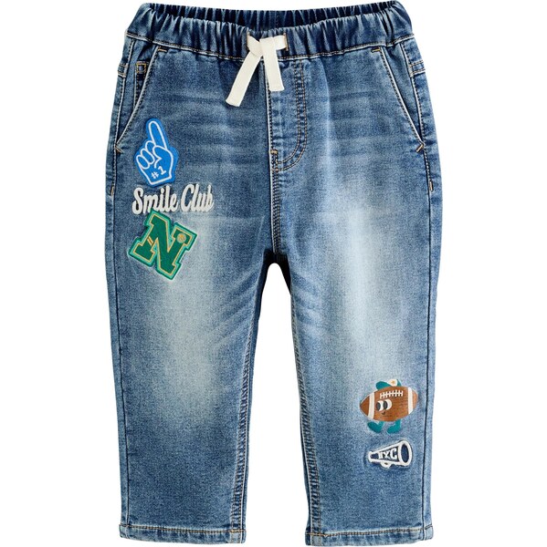 Next Džínsy béžová / modrá denim / svetlomodrá / zelená 65887907