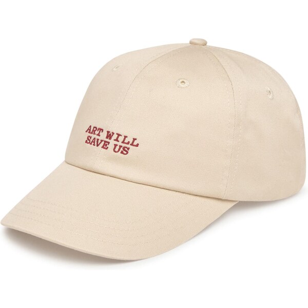 Thinking MU Čiapka Chris slonová kosť / červená 65660912