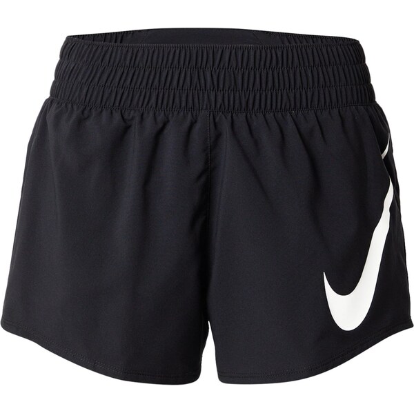 NIKE Športové nohavice One Swoosh čierna / biela 65890034