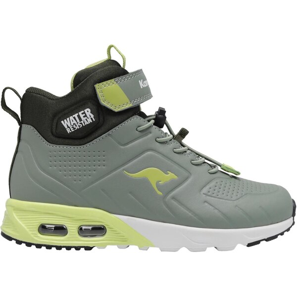 KangaROOS Tenisky Molbo pastelovo zelená / čierna 65353630