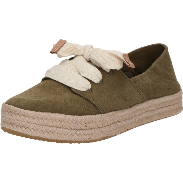 TOMS Espadrilky olivová 65892593