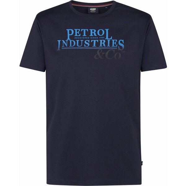 Petrol Industries Tričko Classic modrá / námornícka modrá / 65663844