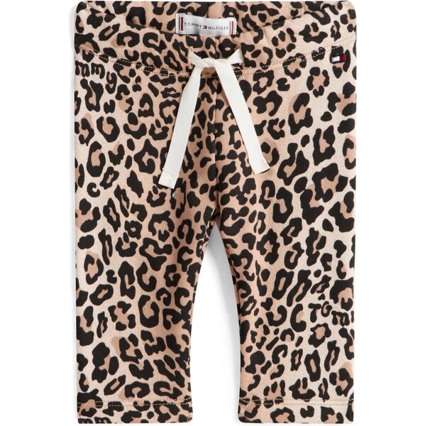 TOMMY HILFIGER Nohavice piesková / čierna / biela 65353681