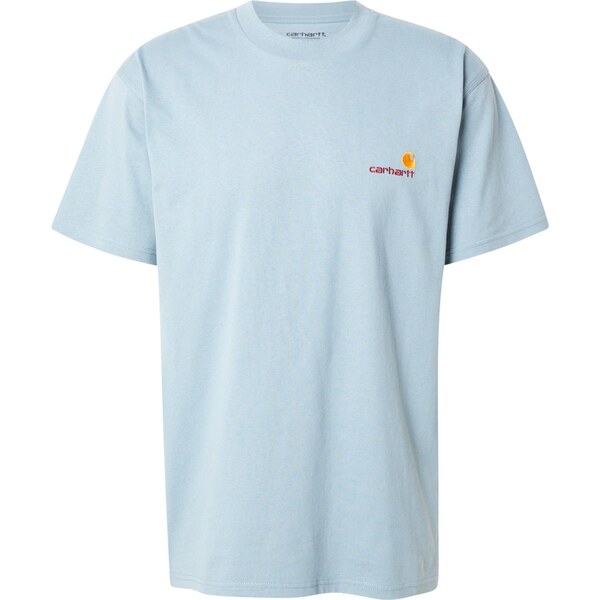 Carhartt WIP Tričko American Script svetlomodrá 65353671