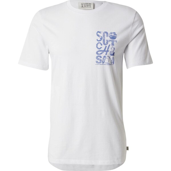 SCOTCH & SODA Tričko opálová / biela 65815728