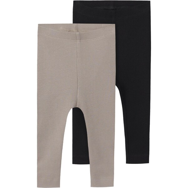 TWO SOON Legíny sivobéžová / čierna 66017752